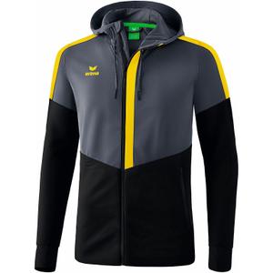 1032049-jacka-med-huva-erima-training-morkgra-svart-gul