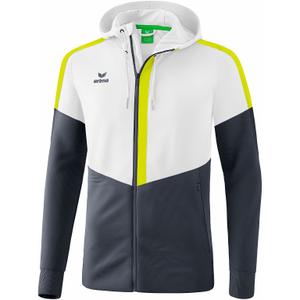 1032054-jacka-med-huva-erima-training-vit-morkgra-lejongul