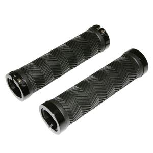 141872-ett-par-city-vtt-chevronhandtag-med-dubbel-krage-newton-svart-130-mm