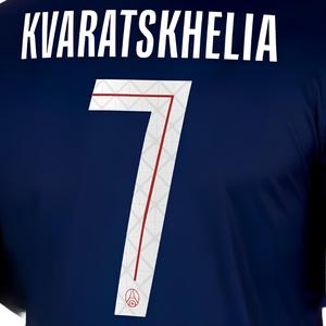marking-005444-psg-flocering-hemma-ligue-des-champions-kvaratskhelia-7-2025-26-vit-rod