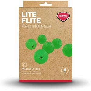 gfb050g-skumgummigolfbollar-masters-lite-flite-x6-gron-tu