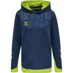 211857-7642-sweatshirt-med-huva-for-kvinnor-hummel-hmllead-poly-marinbla