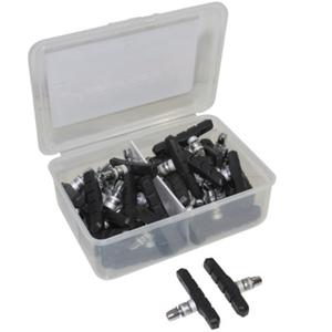 26031-uppsattning-med-25-par-bromsbelaggshallare-for-mountainbike-med-avtagbara-axlar-newton-72-mm-svart-silver-72-mm