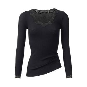 45202-langarmad-t-shirt-i-ull-silke-for-kvinnor-calida-richesse-lace-svart