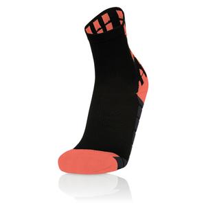 49010921-strumpor-macron-interval-x5-svart-fluorescerande-orange