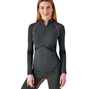 4998501-t-shirt-med-dragkedja-och-halsringning-for-damer-damart-activbody3-svart