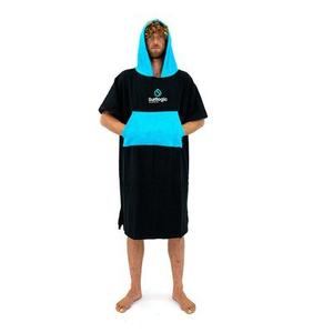 59802-poncho-surflogic-svart-cyan-75x110-cm