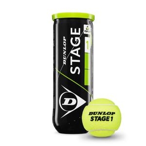 601338-ror-med-3-tennisbollar-dunlop-stage-gul-gron-tu