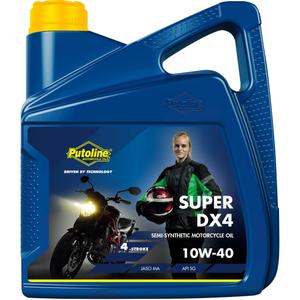 70087-motorolja-for-motorcyklar-4t-halvsyntetisk-putoline-4l-0w-40-semi-super-dx4-bla-gul-4-l