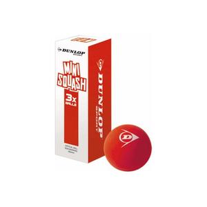 753139-uppsattning-med-3-squashbollar-dunlop-fun-rod-tu