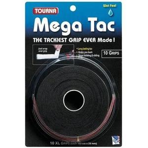 tg10mtn-forpackning-med-10-tennisoverhandtag-tourna-mega-tac-svart-103x29-mm