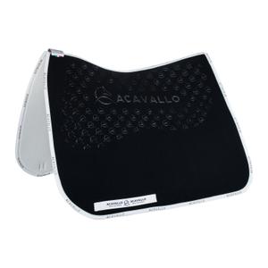 ac874-black-white-dressyrschabrak-for-hast-med-bambu-fiberkudde-under-acavallo-lycra-gel-grip-svart-vit-tu