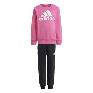 ix7319-set-med-sweatshirt-och-joggingdrakt-for-barn-adidas-essentials-logo-pulmag-vit
