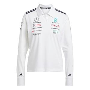 jx0758-langarmad-polotroja-for-damer-adidas-mercedes-amg-petronas-formula-one-team-vit-svart