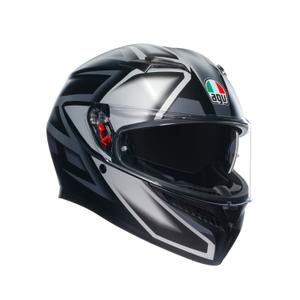 2118381001-008-helhjalm-for-motorcykel-agv-k3-compoud-matt-forening-matt-svart-gra