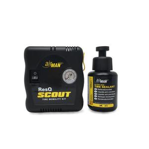 1092824-luftkompressor-med-reparationskit-airman-resqscout-svart-tu