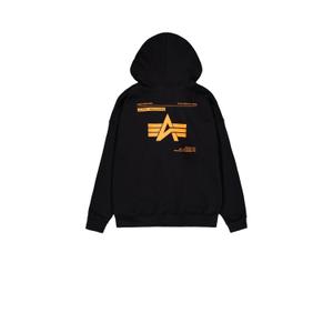 146336-03-huvtroja-med-tryck-pa-baksidan-alpha-industries-logo-svart