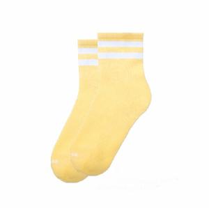 as119-strumpor-american-socks-sunshine-ljusgul-vit-vit-tu