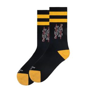 as292-strumpor-american-socks-serpent-svart-gul-tu