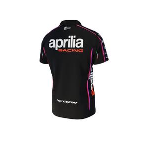 108101014-1144-polo-aprilia-25-svart-fluorescerande-rod