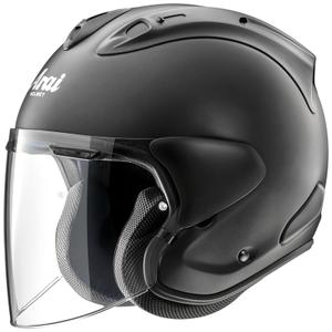 8009013011-motorcykelhjalm-half-jet-arai-sz-r-evo-matt-svart
