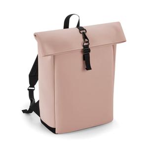 bg335-nudepink-ryggsack-med-rullgardinsflik-i-polyuretan-bag-base-nakenrosa-tu