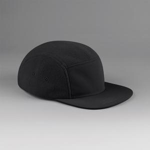 b220r-black-5-panel-keps-i-atervunnen-fleece-beechfield-svart-tu