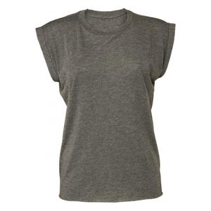 be8804-darkgreyheather-dam-t-shirt-med-upprullade-armar-bella-canvas-flowy-morkgra-ljung