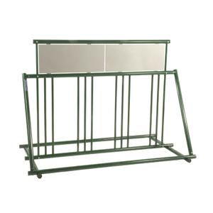 186059-cykelstall-for-8-cyklar-utomhus-i-garage-bicisupport-silver-118x166x90-cm