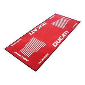 grgmat41-miljomatta-biketek-series-3-ducati-logo-rod-vit-190x80-cm