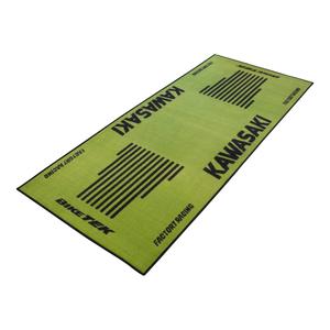 grgmat43-miljomatta-biketek-series-3-kawasaki-logo-gron-svart-190x80-cm