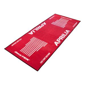 grgmat49-miljomatta-biketek-aprilia-logo-rod-vit-190x80-cm