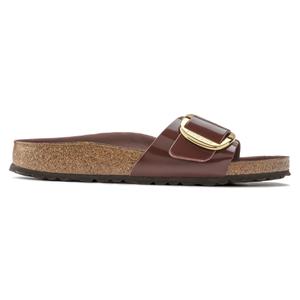 1022568-1022523-mules-f-r-kvinnor-birkenstock-madrid-big-buckle-natural-leather-patent-hogblank-choklad