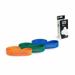 spor-a001154-elastiskt-kit-for-motstand-blackroll-orange-gron-bla-32-cm