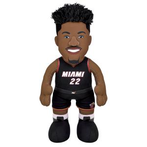 p1-nbp-hea-jbux-noir-marron-blanc-mjukisdjur-miami-heat-jimmy-butler-bleacher-creatures-svart-brun-vit-25-cm