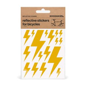 722337-blixtreflekterande-klistermarke-for-cykel-bookman-gul-9-5x11-5-cm