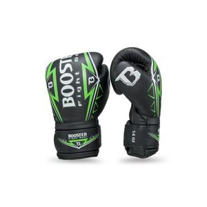 bg-war-bk-gr-12-oz-boxningshandskar-booster-fight-gear-war-blak-green