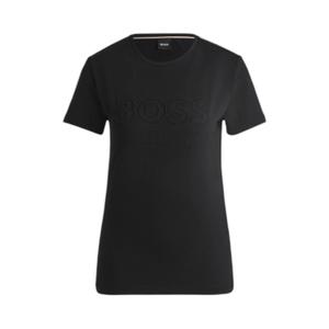b5w0601-001-t-shirt-for-kvinnor-boss-equestrian-maya-logo-svart