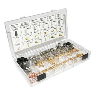138477-koppling-for-slang-till-skivbroms-brakco-shimano-formula-magura-avid-sram-transparent-svart-guld-silver-tu