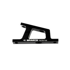 199801-flat-mount-monteringsadapter-for-framre-skivbromsok-brakco-svart-180-mm