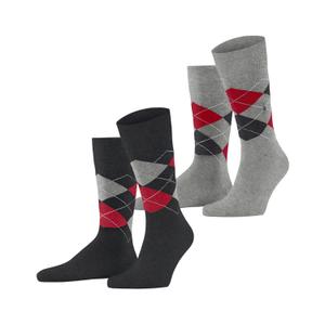 21102-3986-strumpor-burlington-everyday-argyle-x2-olja-mel-40-46
