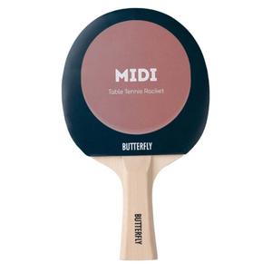 t1102-racket-for-bordtennis-butterfly-bat-midi-rod-svart-21-5x12-5-cm