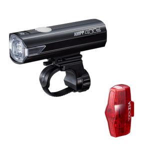 catec030028-fram-och-bakljuskit-cateye-ampp400s-viz100-svart-tu