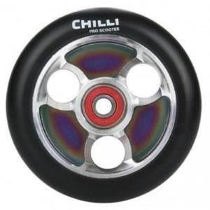 ch-wh12611-paraboliskt-scooterhjul-chilli-regnbage-svart-100-mm