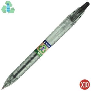 041177-forpackning-med-10-kulspetspennor-clementoni-bestway-ecoball-svart-tu