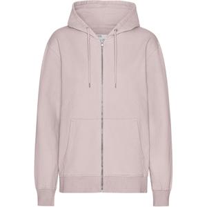 cs1007-fadedpink-sweatshirt-med-huva-och-dragkedja-colorful-standard-classic-organic-faded-pink-blekt-rosa