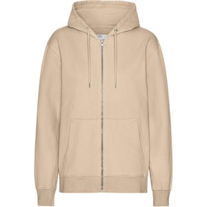 cs1007-honeybeige-sweatshirt-med-huva-och-dragkedja-colorful-standard-classic-organic-honey-beige-honungsbeige