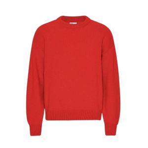 cs5088-redtangerine-jumper-med-overdimensionerad-storlek-colorful-standard-red-tangerine-rod-mandarin