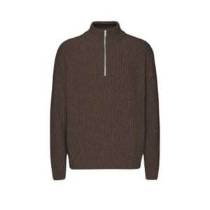 cs5091-coffeebrown-jumper-med-dragkedja-i-ull-colorful-standard-merino-kaffe-brun