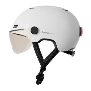 fusion-shiny-white-cykelhjalm-cosmo-connected-fusion-avec-lumiere-cosmo-ride-telecommande-ljus-sand-tu